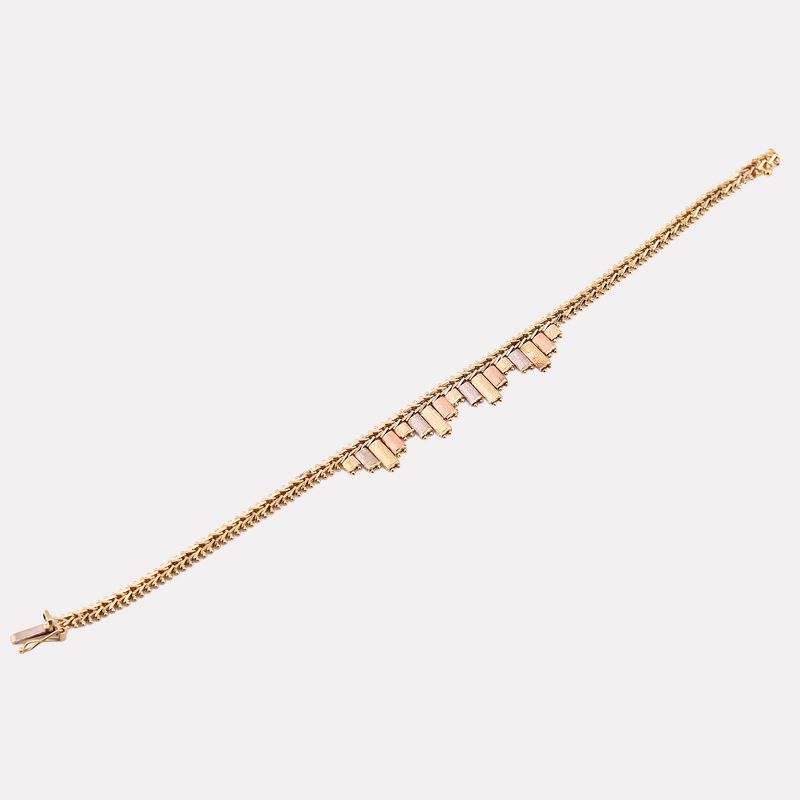 Pulso Petatillo Tns. 14k 9.4g 18cm